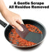 Pan Scraper - 5 Pcs Non Scratch Pot Scraper for Cast Iron, Sturdy Kitchen Tool for Cleaning
