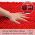 Bathroom Rugs Sets 3 Piece - Non Slip Thick Chenille Bath Mats, Soft Absorbent Shaggy Carpet for Bath, Kitchen