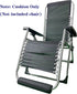 Zero Gravity Chair Cushion for Foot Rest, Universal Folding Loungers Anti Gravity Recliners Outdoor Chaise Patio Lawn