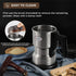 Moongiantgo Coffee Grinder Electric, 250W Mini Spice Grain Mill, 200ml Capacity for Spices, Seeds, Rice, Beans