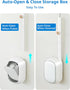 TidyTale Set, 12 Disposable Toilet Cleaner Wand and Holder Wall Mounted Toilet Bowl Brush Kit with Refill Heads