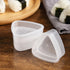 Rice Ball Maker - 3 Pack Onigiri & Sushi Mold Kit for Kids, Triangle Musubi Maker Press for Bento Box Accessories