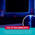 50 Pack 24 VELCRO Brand Indoor Light Clips for Hanging String Lights, Holds Up to ft, Transparent Peel-and-Stick Wall