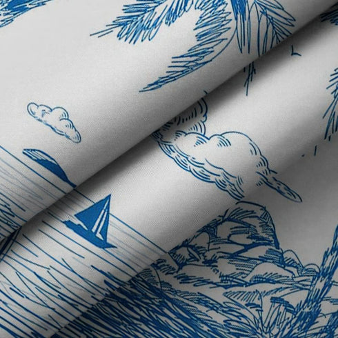 MEHOFOND Surf Shower Curtain, Retro Surfboard Tropical Theme Bathroom Decor Set with 12 Hooks, 72x72 Inches