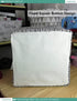 FANKANG Square Nursery Hamper Storage Bins - Foldable Canvas Laundry Basket with Waterproof Coating
