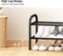 2-Tier, 33.747.5 18 Closet, STO STO Long Expandable Shoe Rack Adjustable Length Shoe Organizer, Metal Shoes Storage