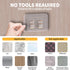 IFLOH 100Pcs Hooks for Outdoor String Lights Clips: Heavy Duty Cable Clips with Waterproof Adhesive Strips for Hanging