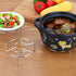 Steam Rack, Steaming Rack Stand, Heavy Duty Stainless Steel Multi-function (5.9" Diameter X2" High)