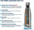 MIRA 17 oz Insulated Water Bottle - Stainless Steel Cola Shape Thermos - Double Wall Flask (24Hr Cold/12Hr Hot) - Pearl