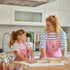 17 Inch HARFINGTON Silicone Rolling Pins for Baking Wooden Handle Non Stick Rolling Pin Small Roller Play Dough Rolling