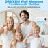 DRMXBU 5 Toothbrush Sanitizer and Holder, Toothbrush Holders for Bathrooms with Light Clean Air Dry, Rechargeable