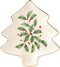 Lenox Holiday Tree Shaped Party Plate - 879592, Perfect for Christmas Hosting