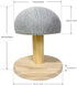 Mini Wooden Ironing Board, Portable Tabletop Ironing Pad with Wooden Round Base for Household, Sewing Craft, Dorm,