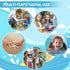 Beach,4pcs Vodolo Sea Shell Bags for Mesh Seashell Holder,Shelling Collecting Tools Travel Sand Toys Storage Bucket