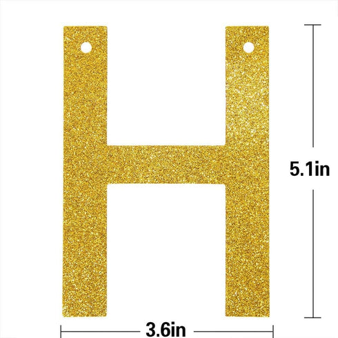 Gold Glitter Cheers to 20 Years Banner - 20th Birthday / Wedding Anniversary Decorations