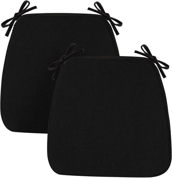 Nobildonna 2'' Thick High-Density Foam Indoor Chair Cushions | Dining Chair Pads