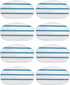 8 Pack Pur Steam Mop Pads, Compatible with PurSteam ThermaPro 10-in-1, Washable Reusable Replacement Pads