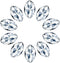 LoveUnited 10pcs Crystal Pendants 1.5"/38mm Crystal Suncatcher - Hanging Crystals Prisms for