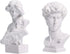 Waldosia Great Composers Bust Statuette Set with Artemis and Michelangelo's David Figurines