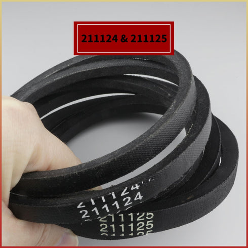 12112425 Washer Belt Kit 211124 211125, Belt Replacement Part Compatible with Maytag Whirlpool Washing Machine,
