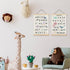 123 12x16 Set 2 Supwhd Ocean Nursery Decor, Alphabet Numbers Ocean Animals Poster Hanger Frame, Sea Animals ABC