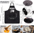MBMSO Hubby Wifey Cooking Aprons Set, Est.2024 Wedding Gift for Newlywed Couples