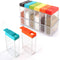 URALFA Plastic Spice Shaker Jars, Seasoning Storage Containers Set for Travel, Condiment Box, Color