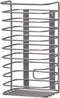 Household Essentials Cabinet Door Trash Bag Holder, Steel Frame, Satin Nickel Powder