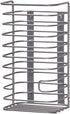 Household Essentials Cabinet Door Trash Bag Holder, Steel Frame, Satin Nickel Powder