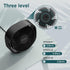 EasyAcc USB Desk Fan: 3 Speeds USB Powered Fan, 360° Rotatable Personal Table Fan for Home, Bedroom, Office (No Battery)