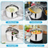 TeamFar 1qt Stainless Steel Saucepan with Straight Side