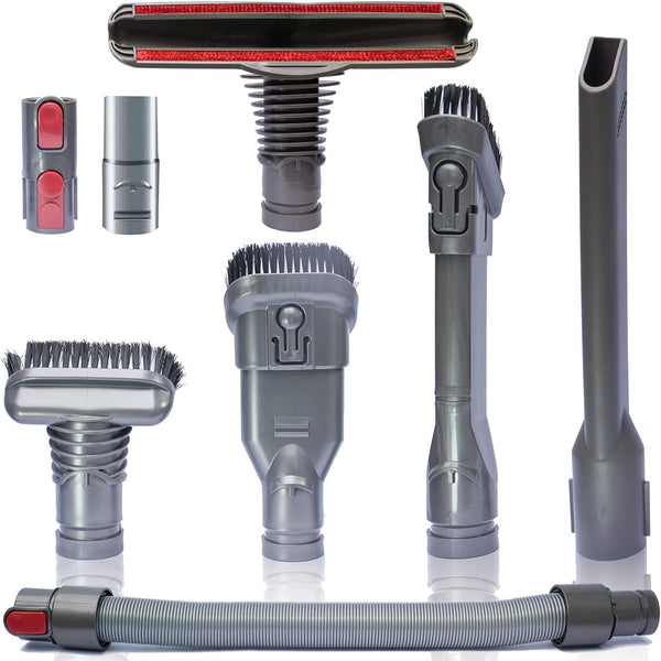 Flexible Extension Hose & Vacuum Attachments - Replacement Parts for Dyson V11 V10 V8 V7 V6 DC74 DC62