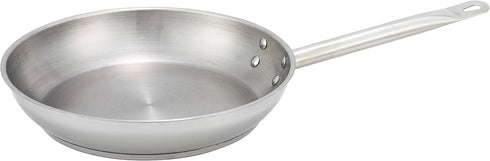 Winware SSFP-8 FryPanSS, 8 Inch Stainless Steel Frying Pan