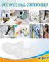 8 PCS Universal Microfiber Cloths for Handheld Steam Cleaner Accessories Compatible with Bissell Steam Shot Omni