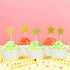 50 Pcs Colorful Greaseproof Paper Baking Cups, Large 5 Oz Cupcake Paper Liners for Weddings and Parties (D).