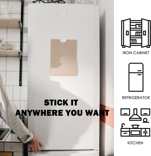 Air Fryer & Instant Pot Magnetic Cheat Sheet Set, Muulaii Cook Times Chart, Quick Reference Guide