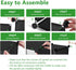 2-Cube Closet 12.4" 12.4" 24.8" C&AHOME Cube Storage, Organizer Units, Plastic Storage Shelves, DIY Book Shelf, Modular