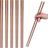 6-Pairs 16.5-Inch Wooden Cooking Chopsticks Set, Long Reusable for Wok Cooking and Asian Deep-Frying