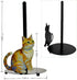 XYittkl Countertop, Countertop(1 Pack) Cat Paper Towel Holder Freestanding Paper Roll Holder, Easy One-Handed Tear