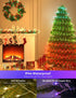 16Ft 200 LED Fairy Lights USB Powered String Lights, LED Multicolor Firecracker Cluster Twinkle Light with Remote
