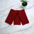 Maroon Dark Red Brick Red Kitchen Hand Dish Towels: Set of 3 Oversized 28" x 18", 100% Cotton Cloth for Cleaning and
