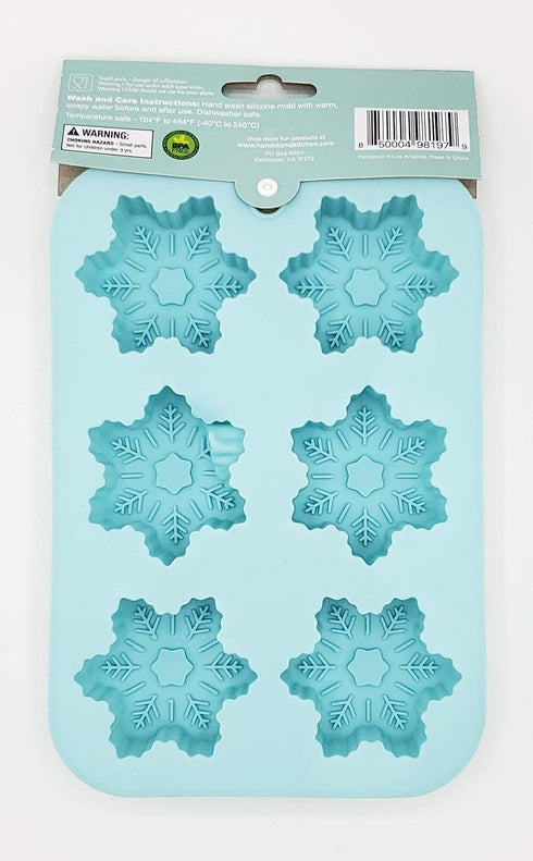 Handstand Kitchen Winter Wonderland Snowflake Shaped Cupcake Mold