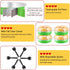 LNYZQUS 50 Pack Mini Cake Pans with Dome Lids, 8oz 4” Aluminum Small Pie Tins Ramekins for Baking