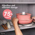 IKTU Removable Handle, Universal Pot Handle Replacement for Detachable Cookware, Cream White