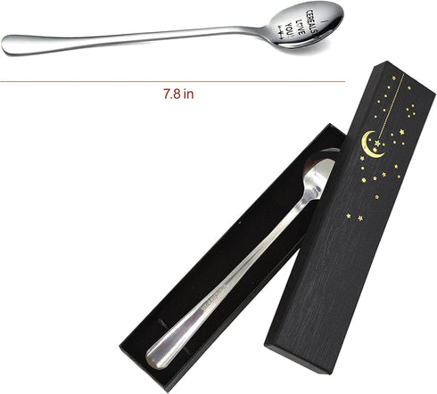 I Cerealsly Love You - Funny Engraved Stainless Steel Spoon, Gift for Couples, Valentine's Day
