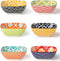 Small Ceramic Dipping Bowls, 3 Inch Mini Sauce Dish Set of 6 for Soy Sauce, Condiments, Sushi, Appetizers