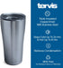 Tervis 20oz Triple Walled Marble Swirl Insulated Tumbler Cup, Keeps Drinks Cold & Hot, Stainless Steel