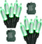 BrizLabs Green String Lights, 17.94ft 50 LED Christmas Lights, 8 Modes Battery