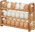 Egg Holder Countertop, 3-tire Solid Wooden Egg Holder, Stackable Egg Storage Easter