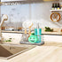 Countertop, SWTYMIKI Kitchen Sink Caddy Organizer, Smiley Face Sponge Holder for Kitchen Sink, Instant Drying Sponge